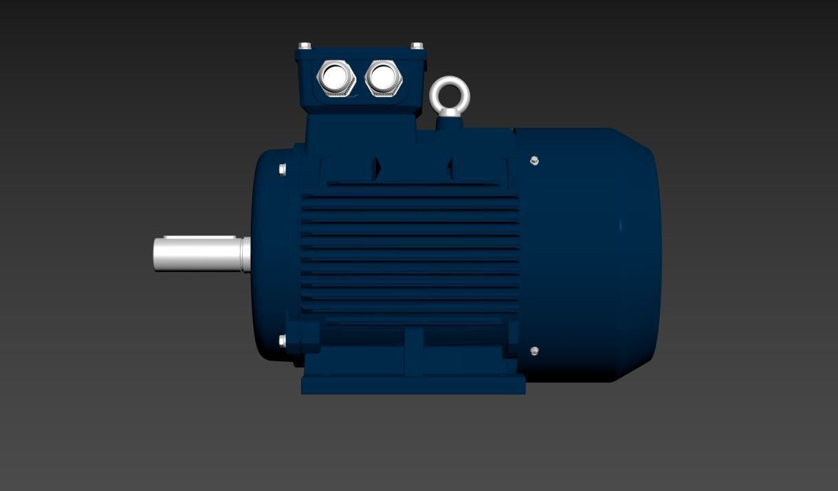 Electric motor 3D model_10