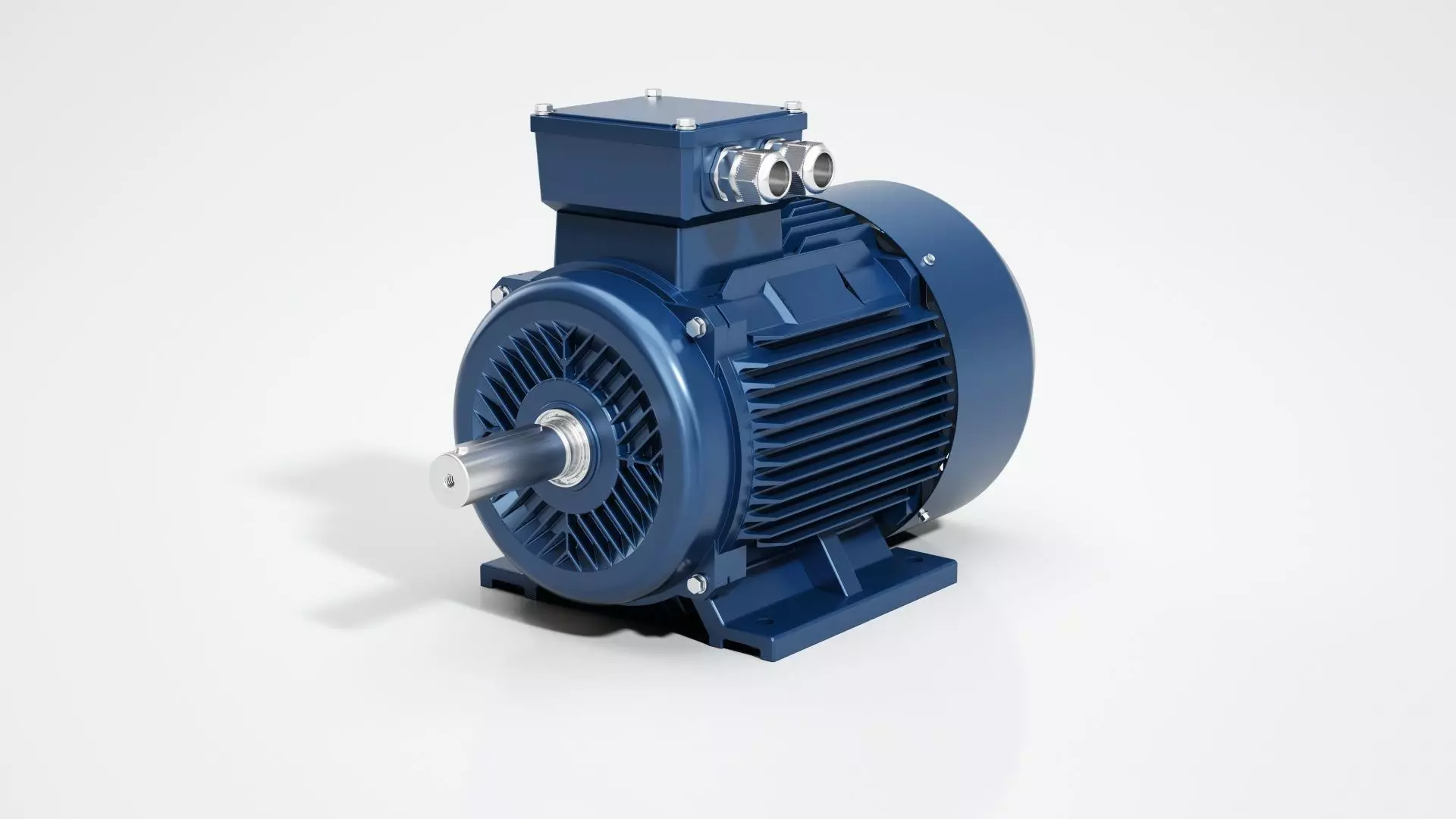Electric motor 3D model_0