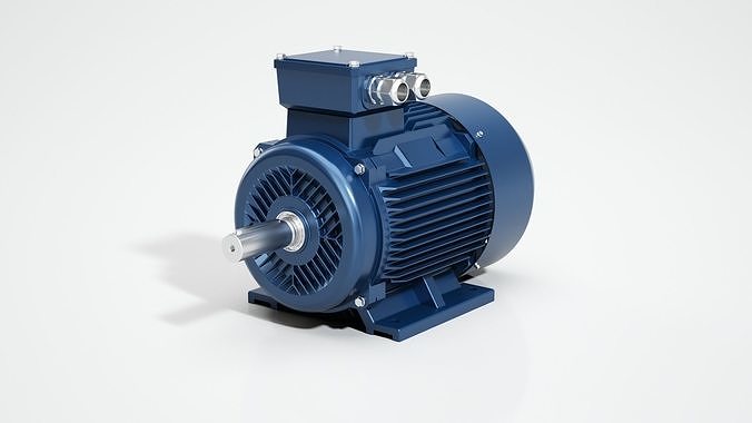 Electric motor 3D model