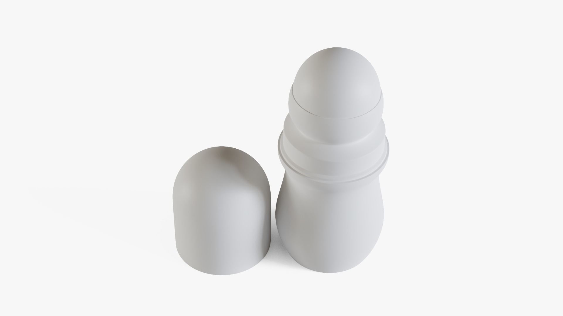 Roll-On Deodorant Low-poly 3D model_14