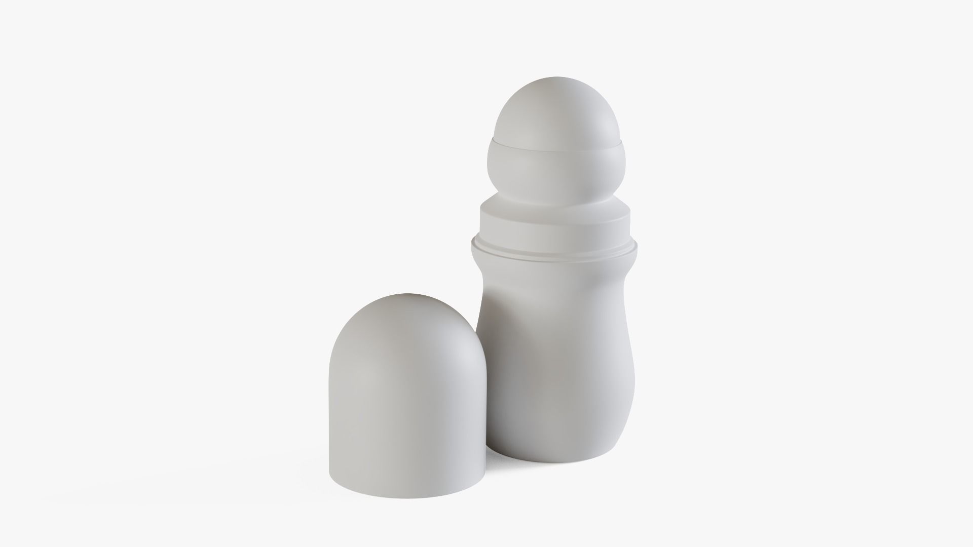 Roll-On Deodorant Low-poly 3D model_10