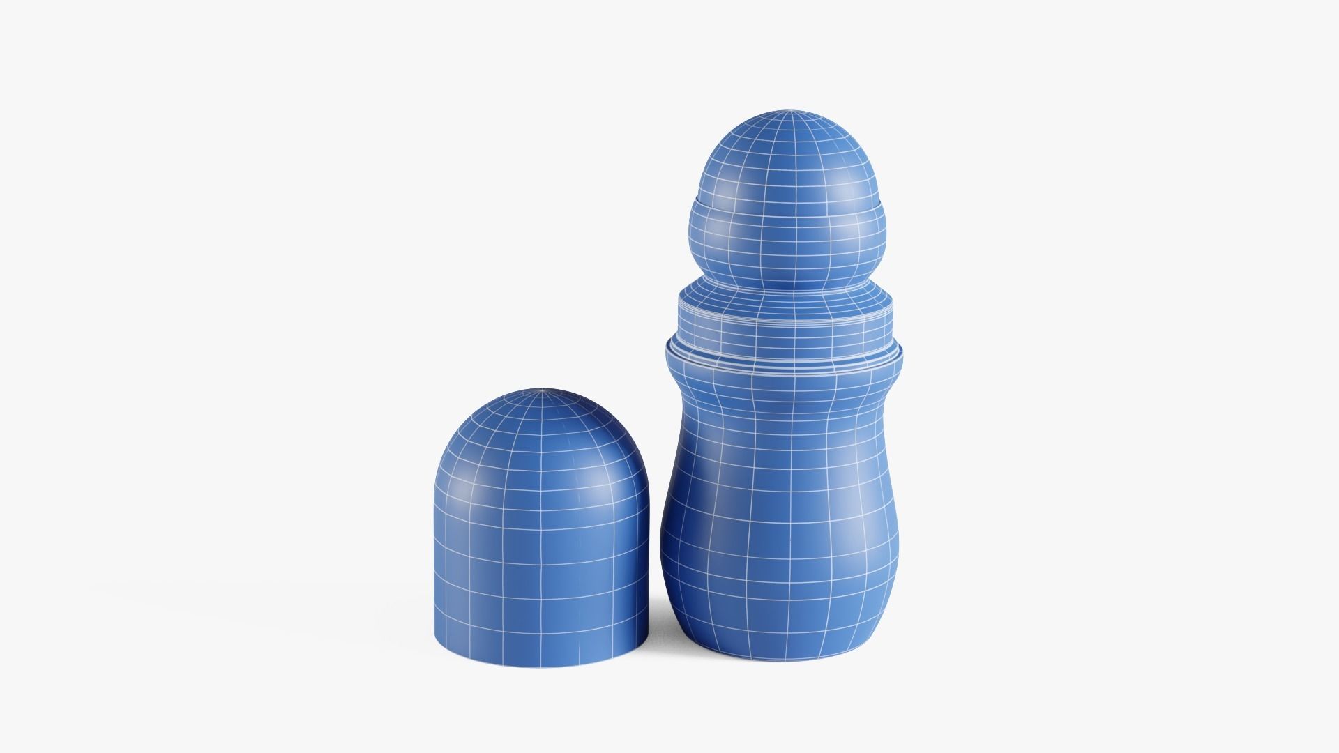 Roll-On Deodorant Low-poly 3D model_15