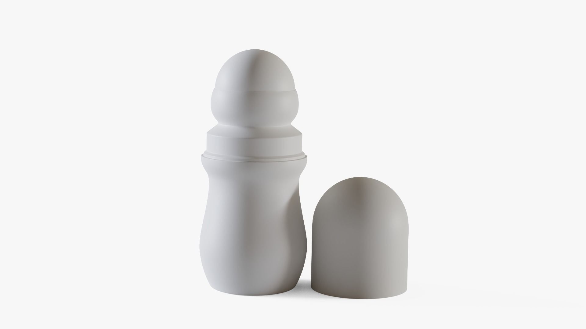 Roll-On Deodorant Low-poly 3D model_11