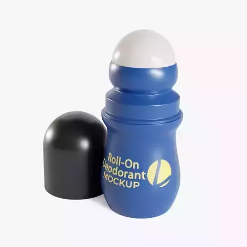 Roll-On Deodorant Low-poly 3D model