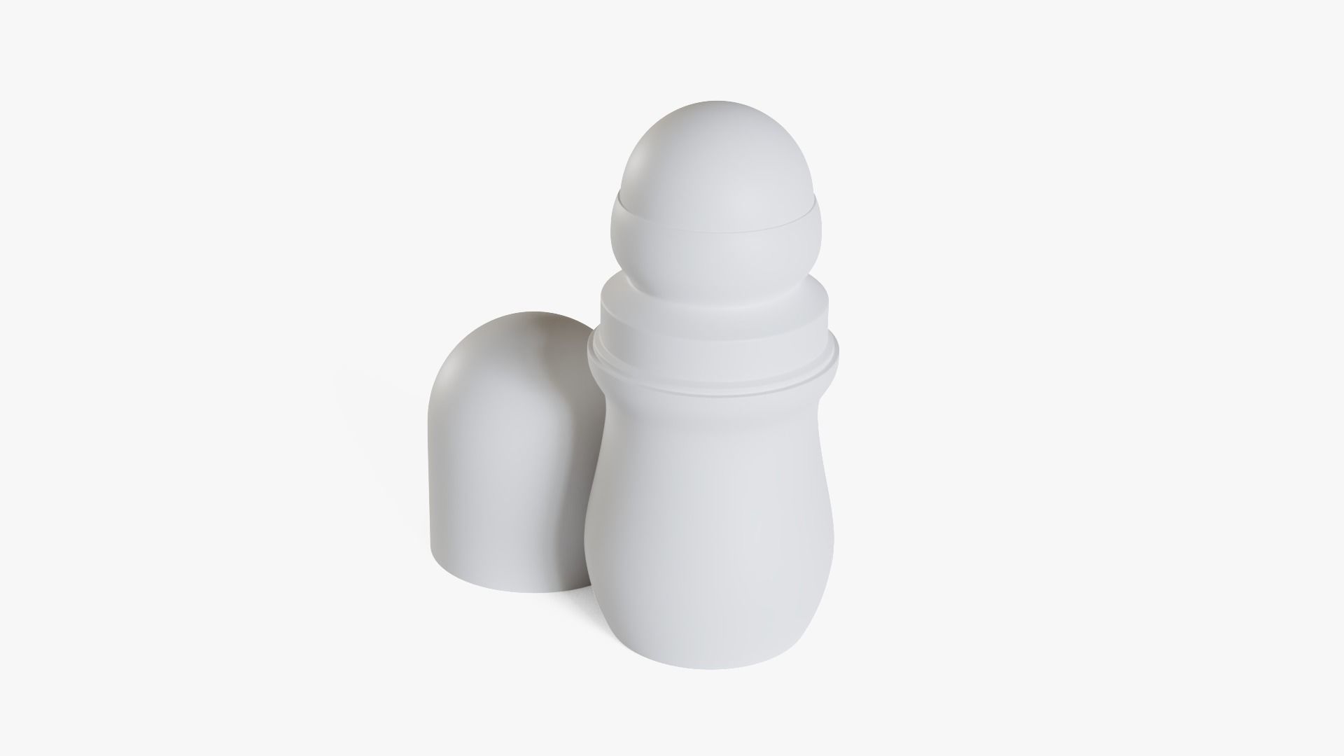 Roll-On Deodorant Low-poly 3D model_13