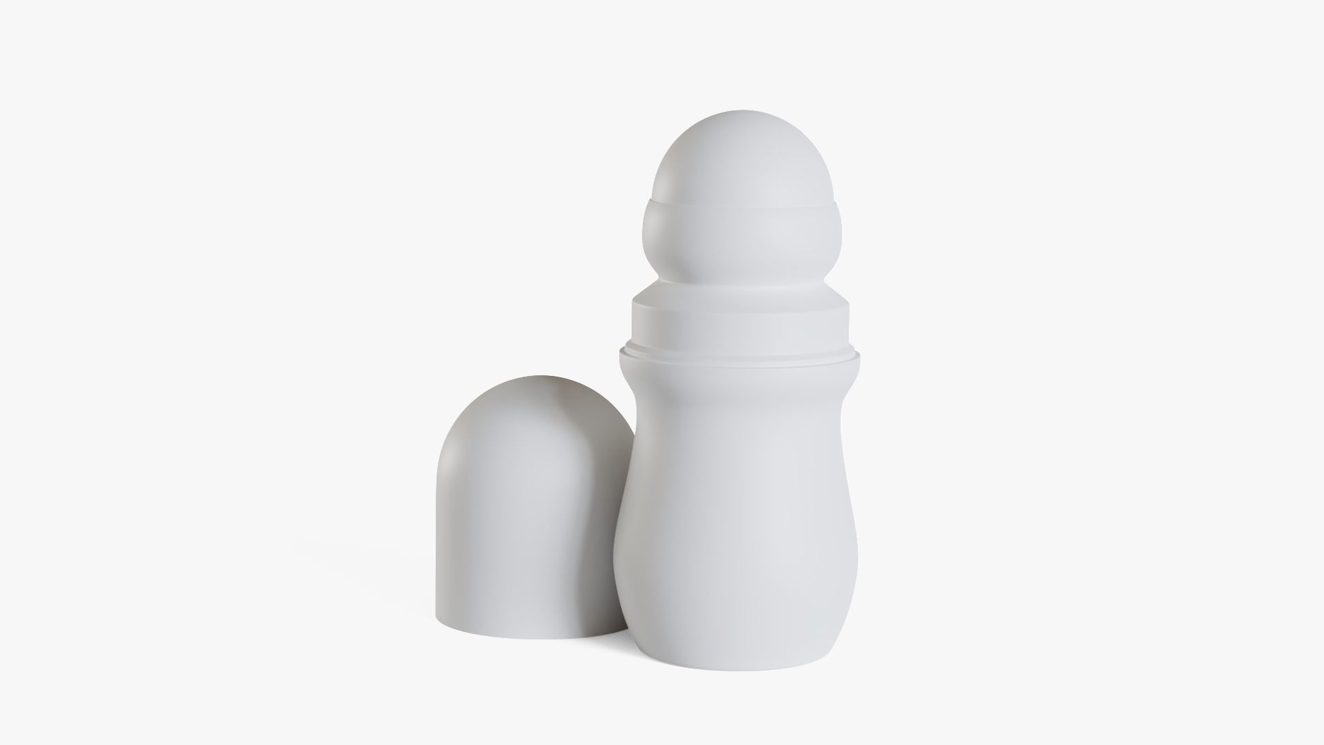 Roll-On Deodorant Low-poly 3D model_12