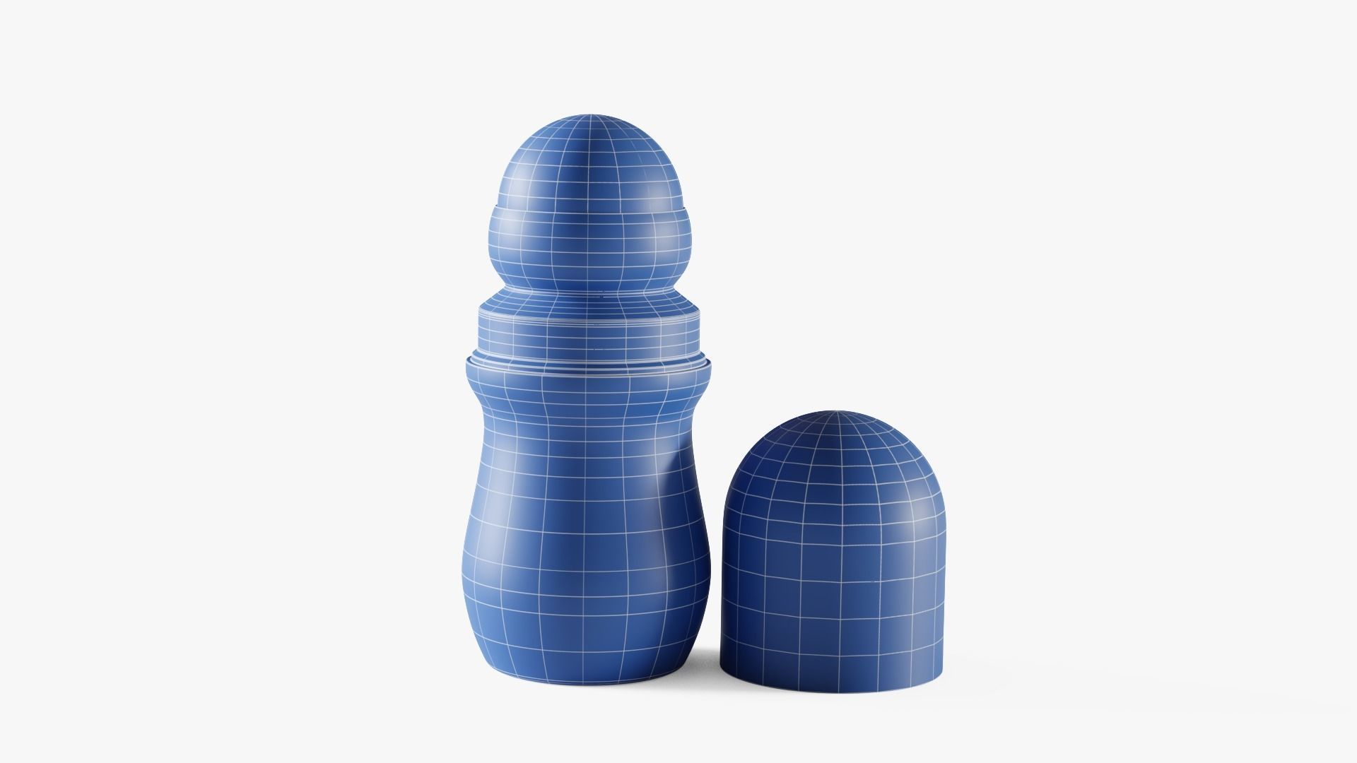 Roll-On Deodorant Low-poly 3D model_18