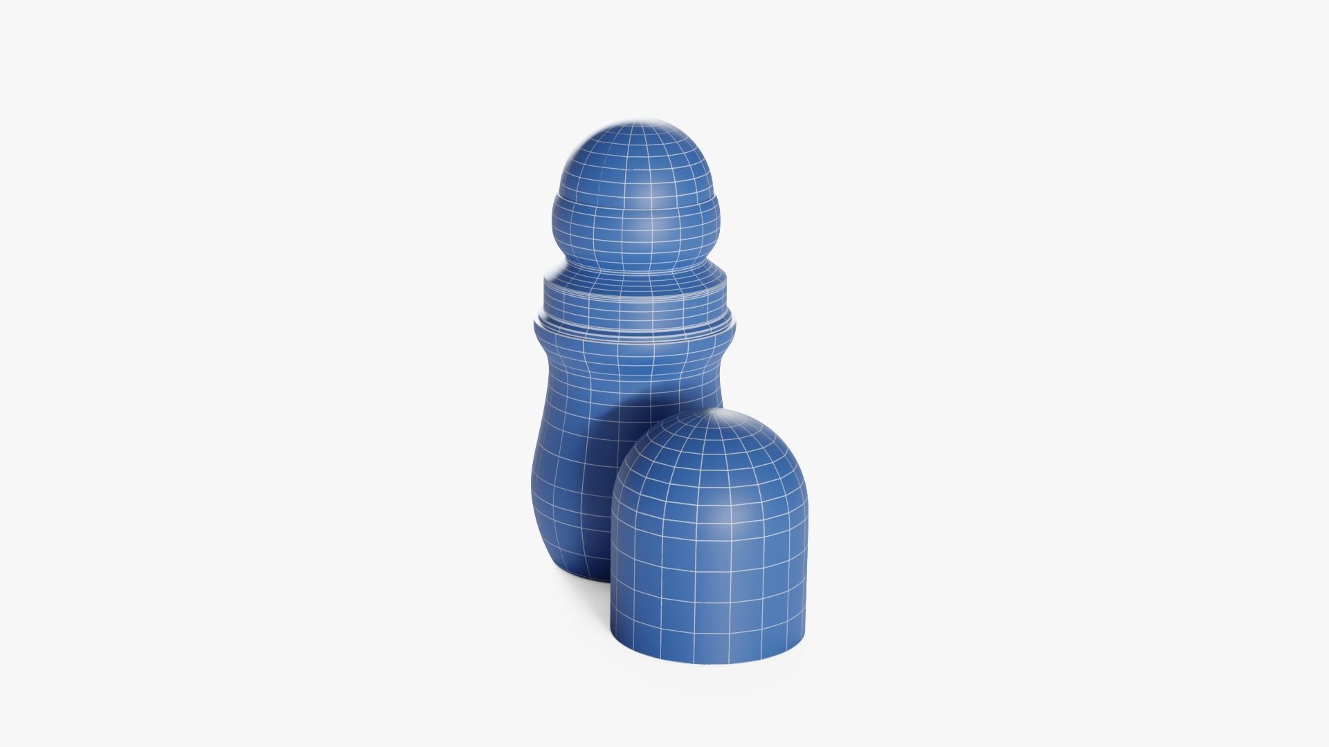 Roll-On Deodorant Low-poly 3D model_16