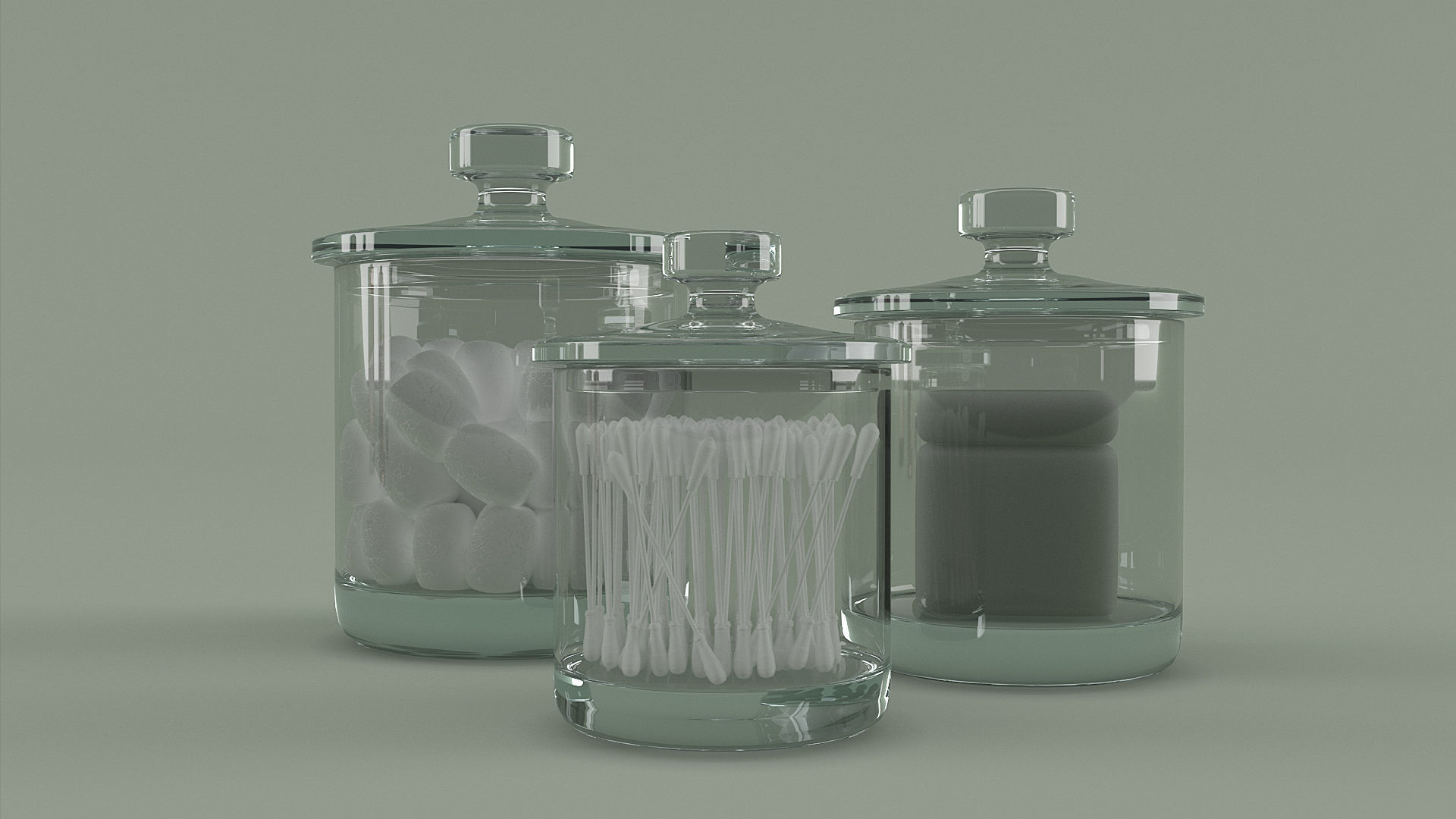 Bathroom Accessories 3D model_4