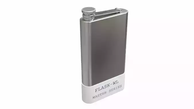 Flask 3D model