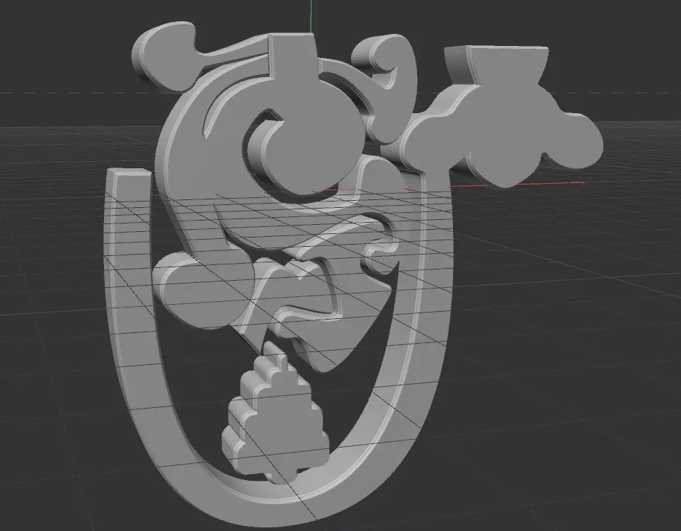 STL MODEL C logo 3D model