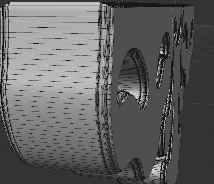 STL MODEL D bracket 3D model_7