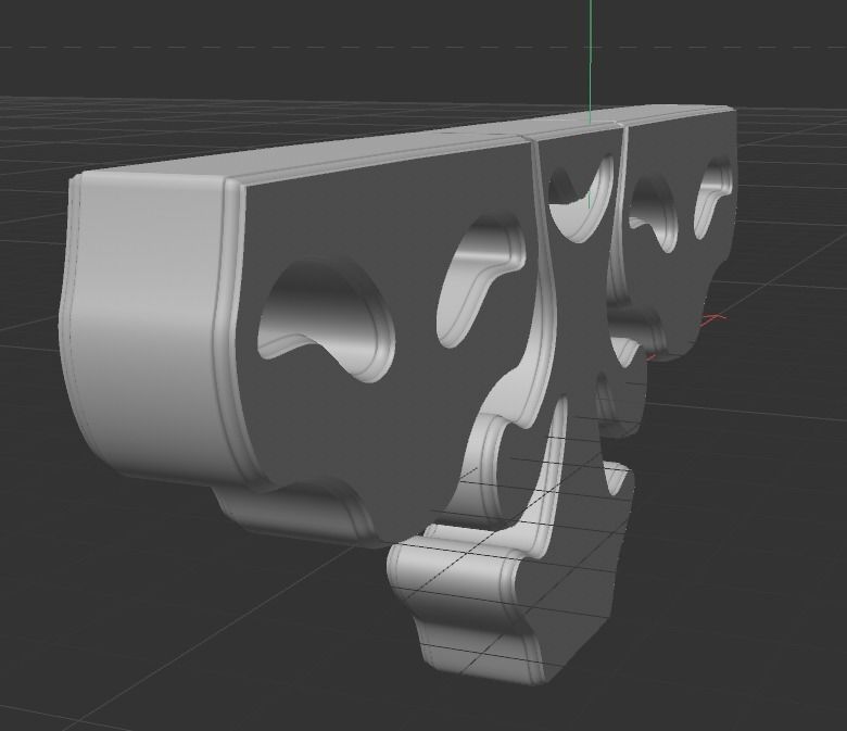 STL MODEL D bracket 3D model_1