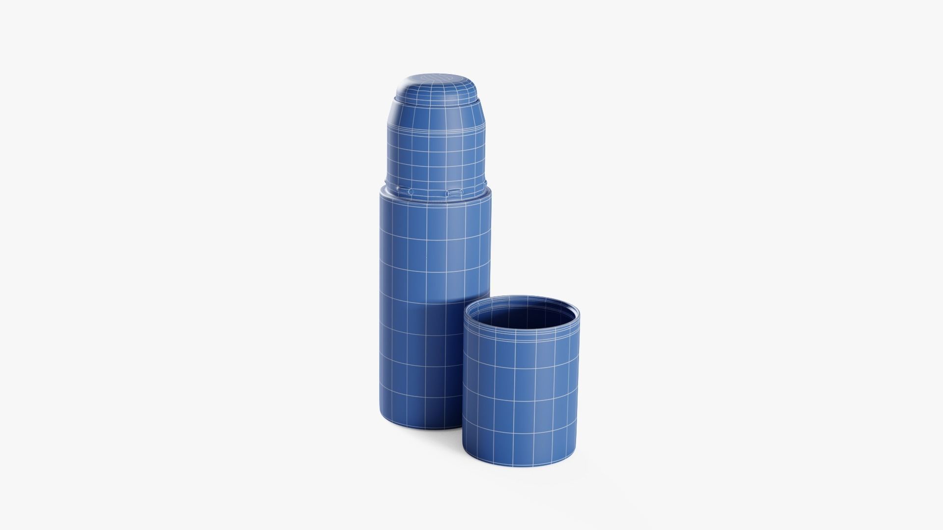 Lip Balm Low-poly 3D model_16