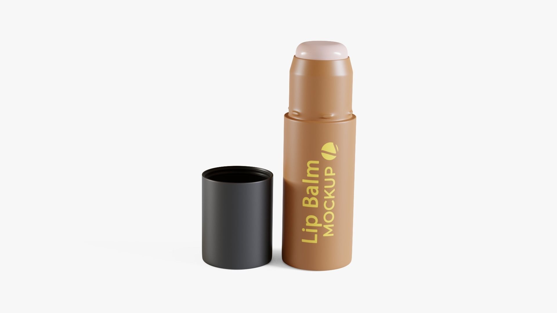 Lip Balm Low-poly 3D model_6