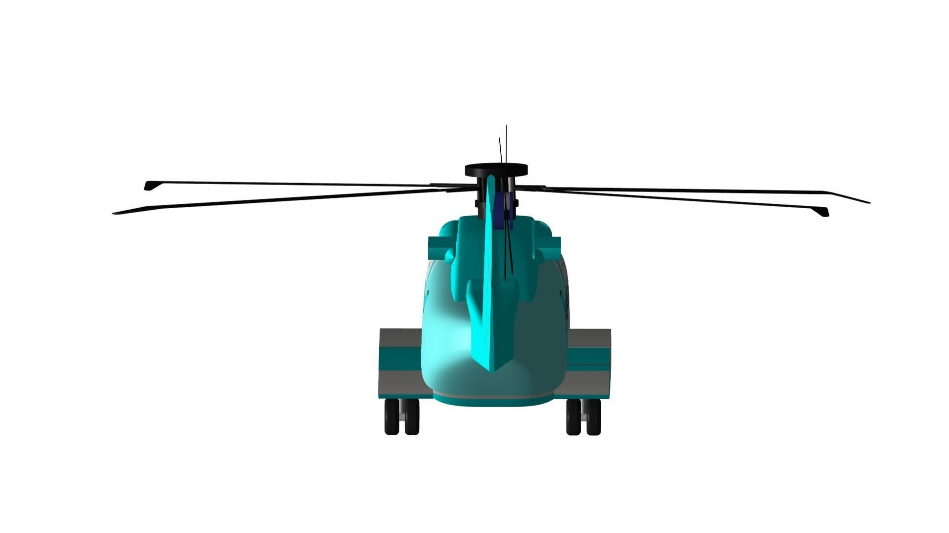 Sikorsky S-92 3D model_3