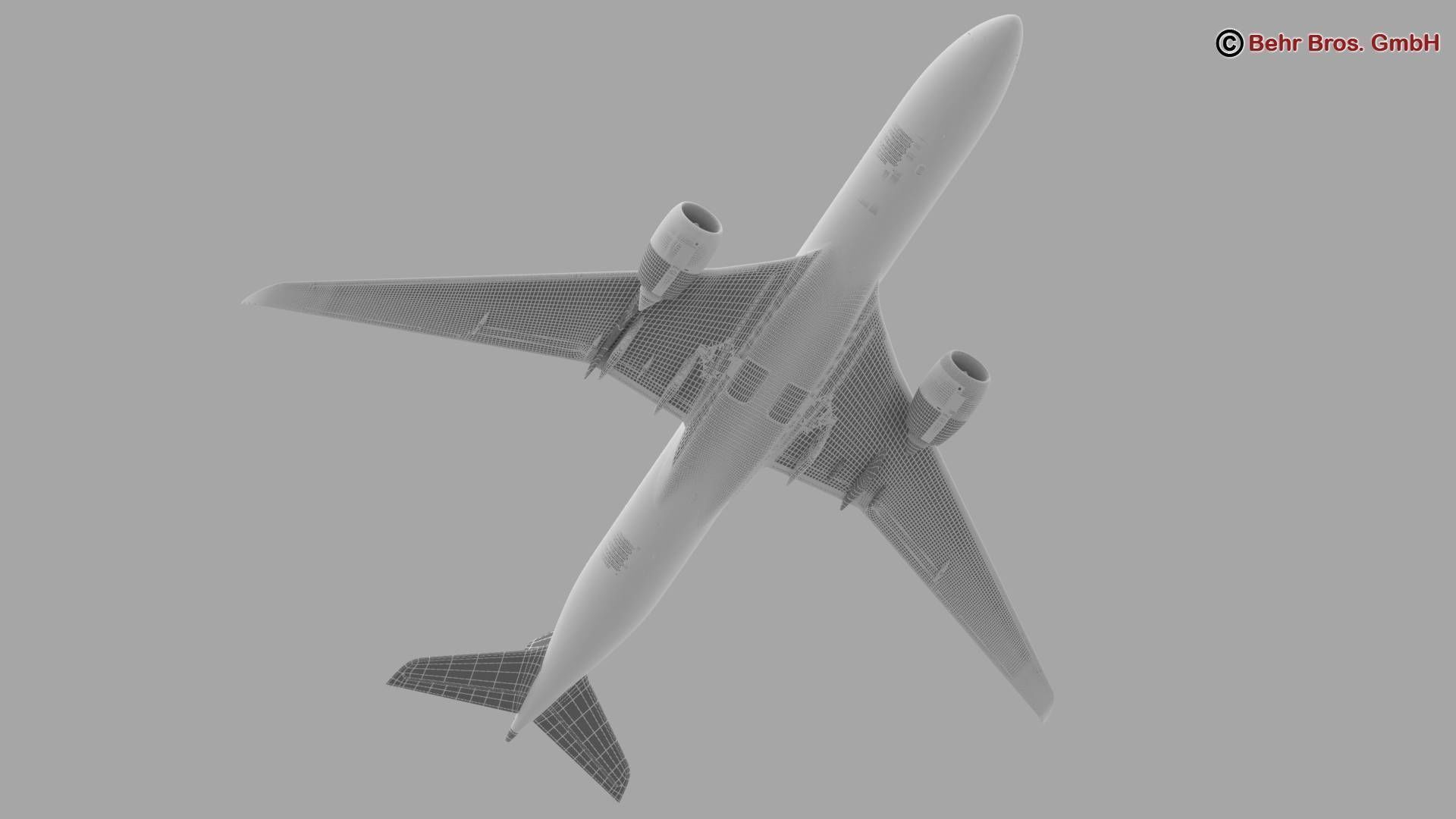 Generic Airplane 3D model_48