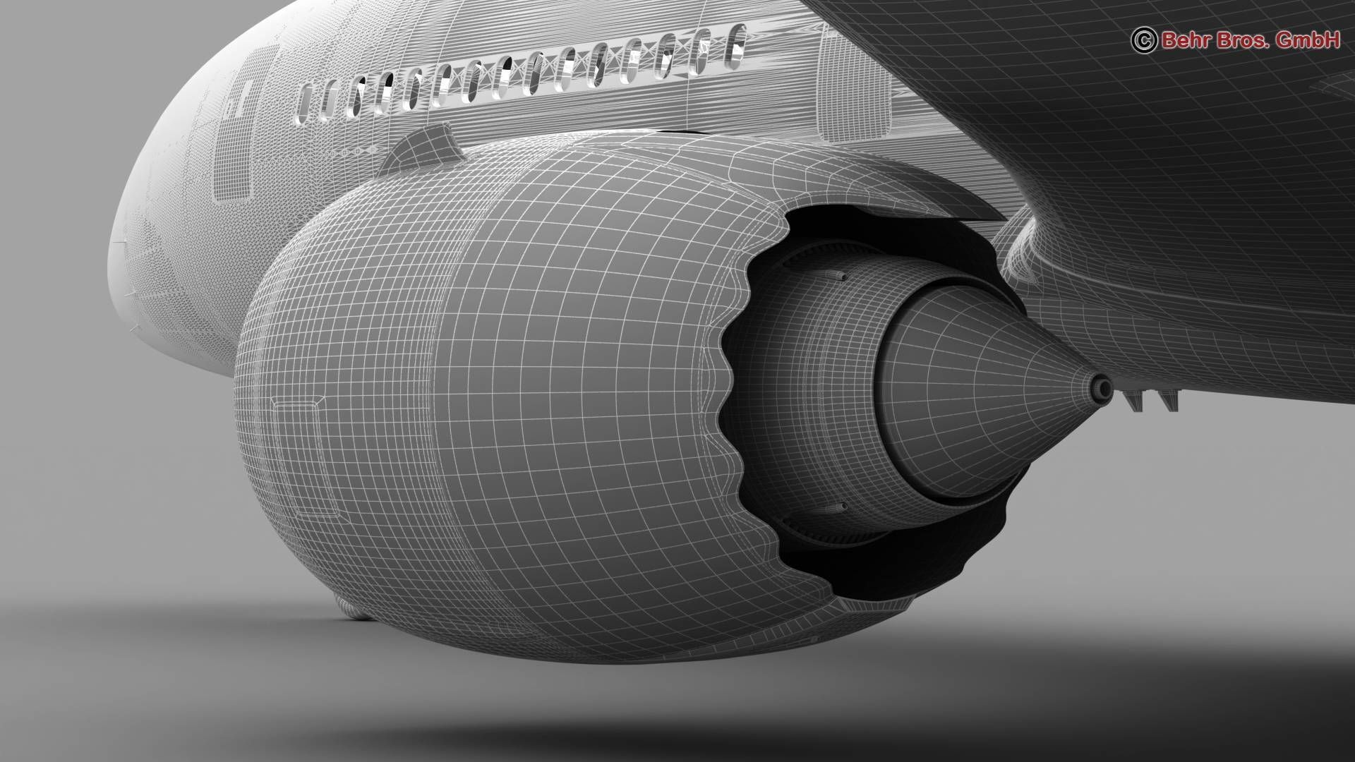 Generic Airplane 3D model_29