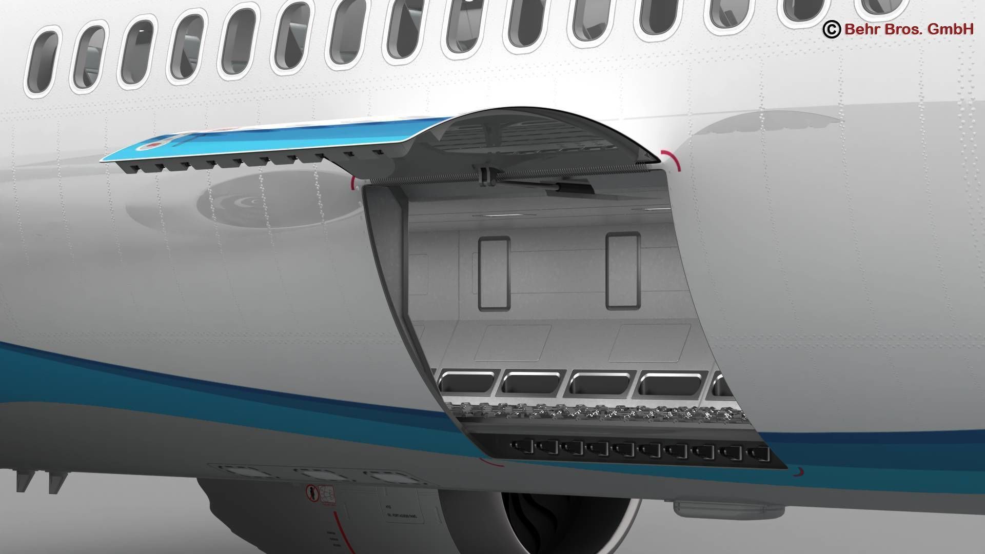 Generic Airplane 3D model_21