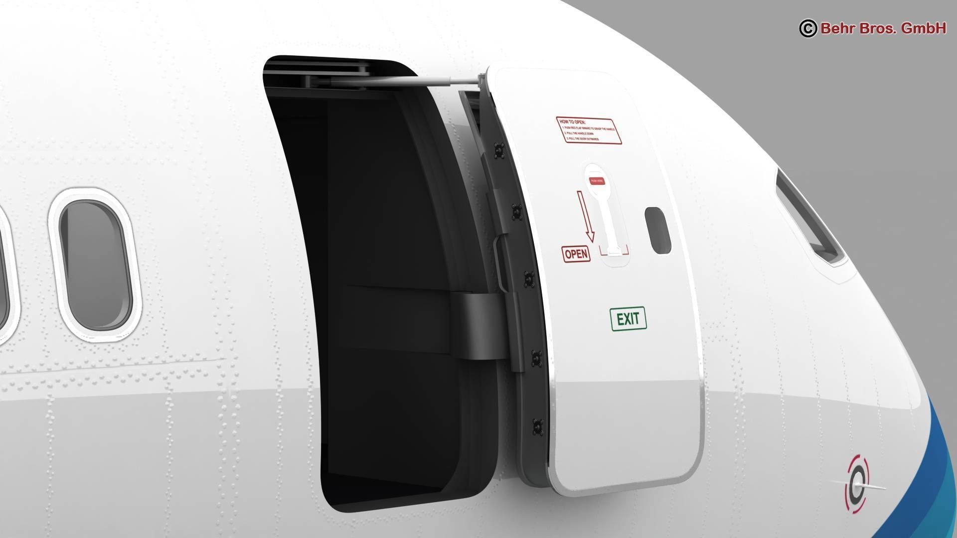 Generic Airplane 3D model_22