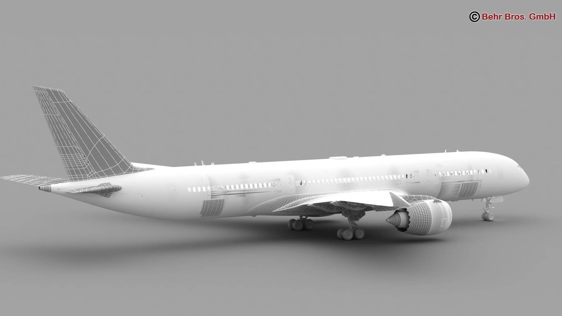 Generic Airplane 3D model_26