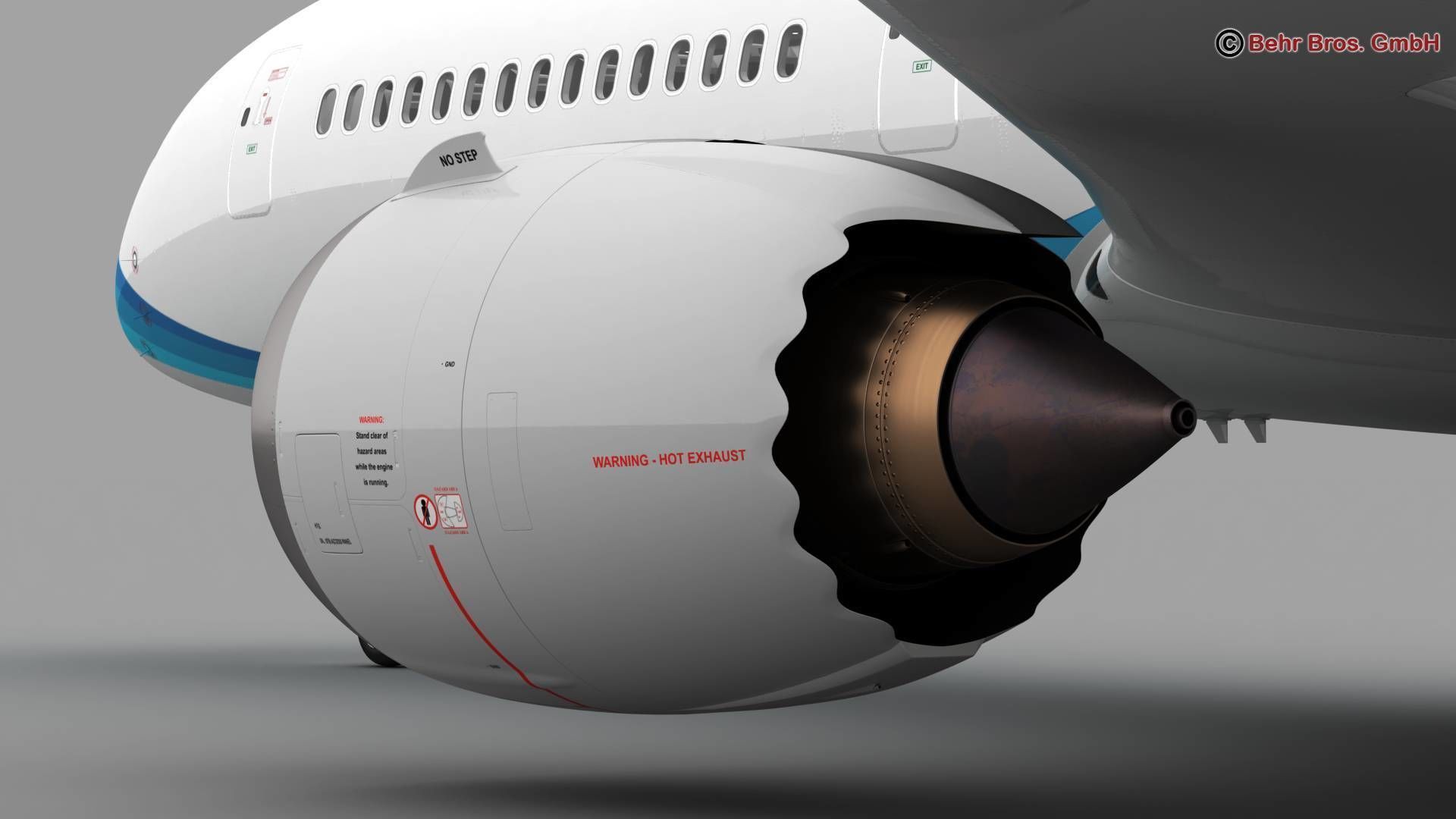 Generic Airplane 3D model_5
