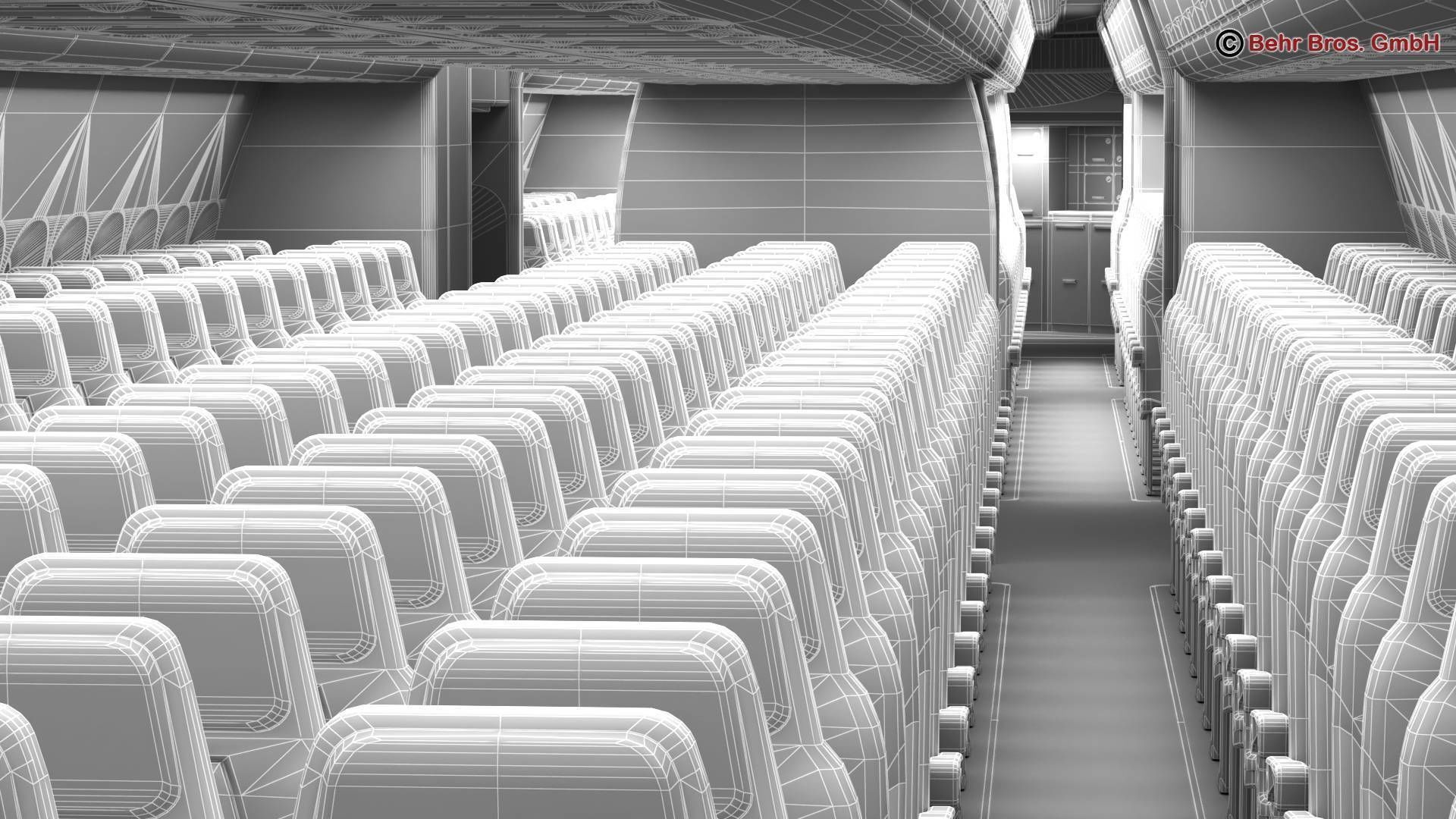 Generic Airplane 3D model_36