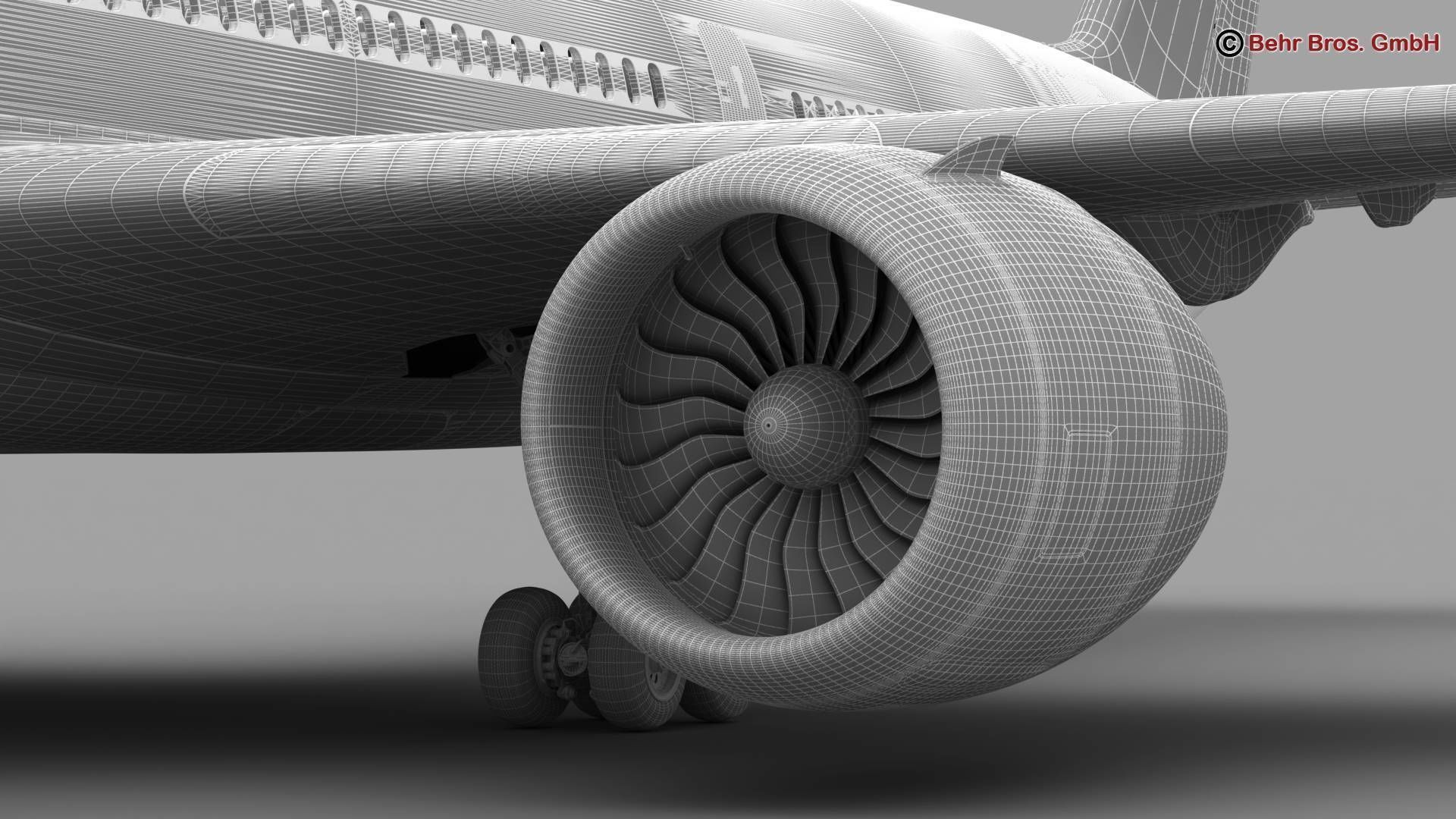 Generic Airplane 3D model_30