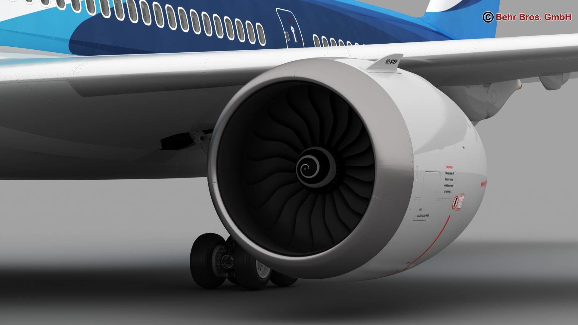 Generic Airplane 3D model_6