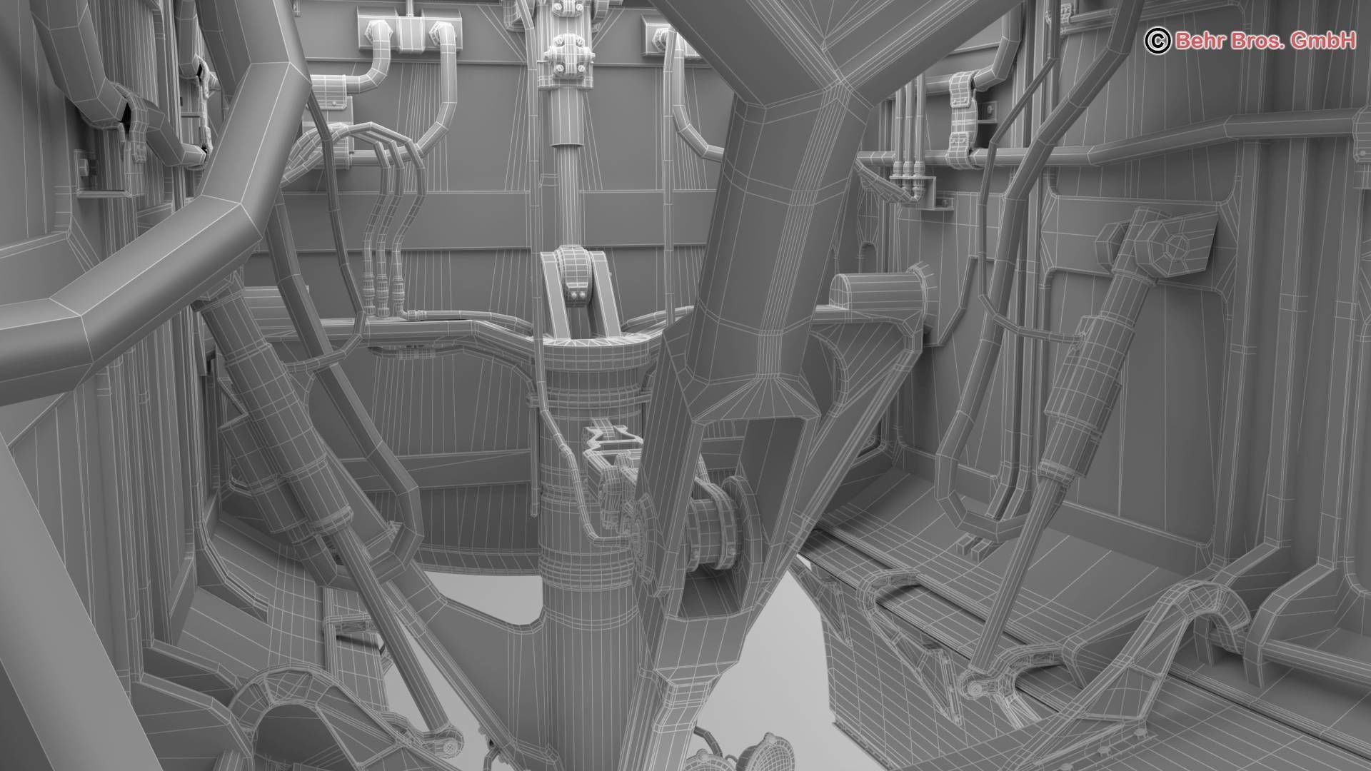 Generic Airplane 3D model_43