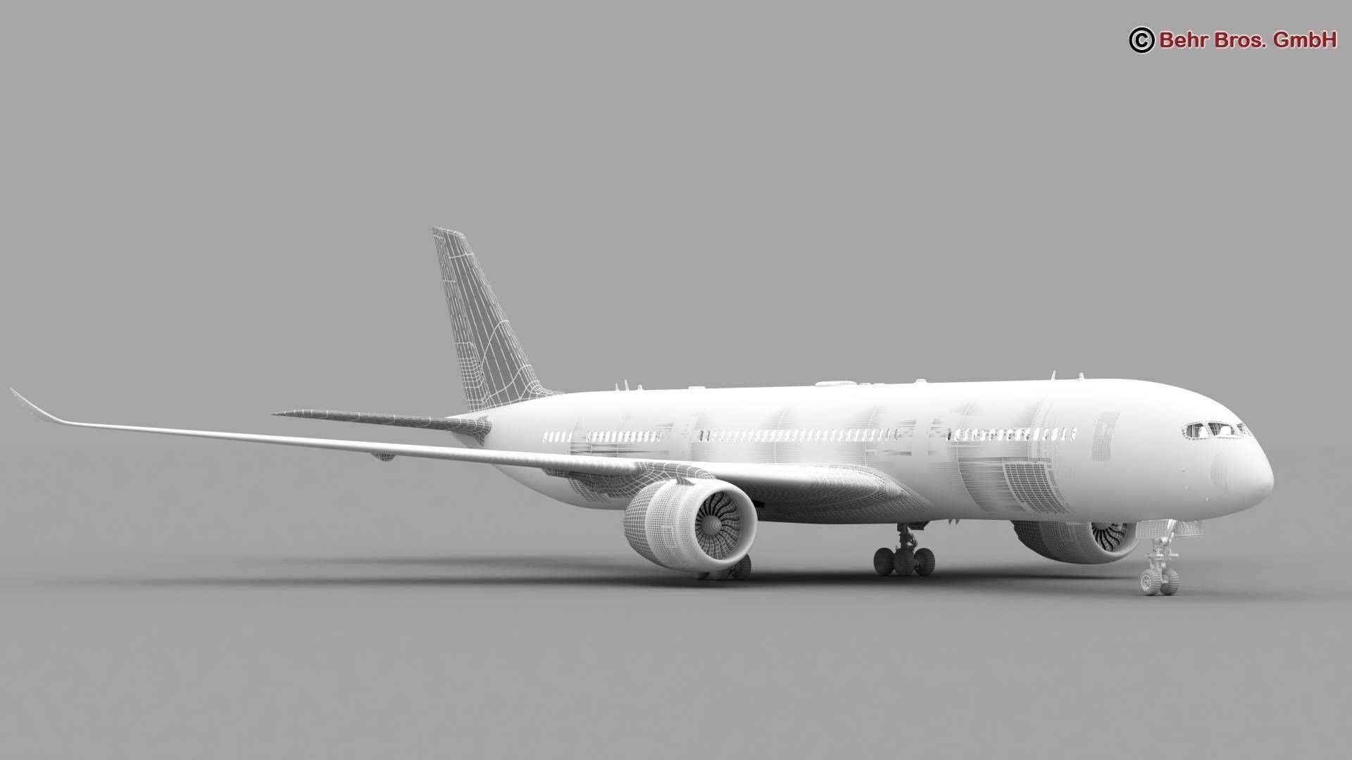 Generic Airplane 3D model_25