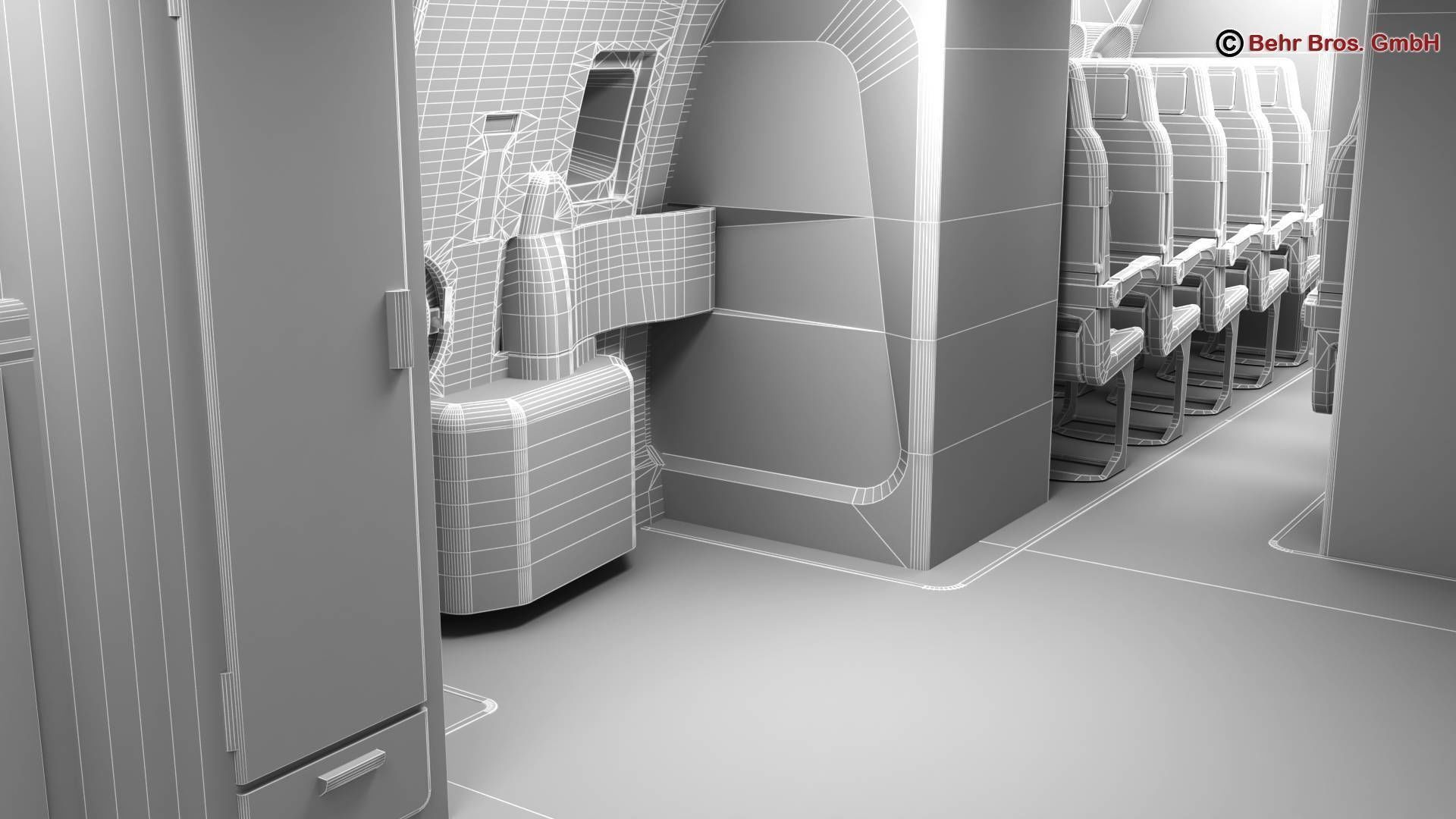 Generic Airplane 3D model_38