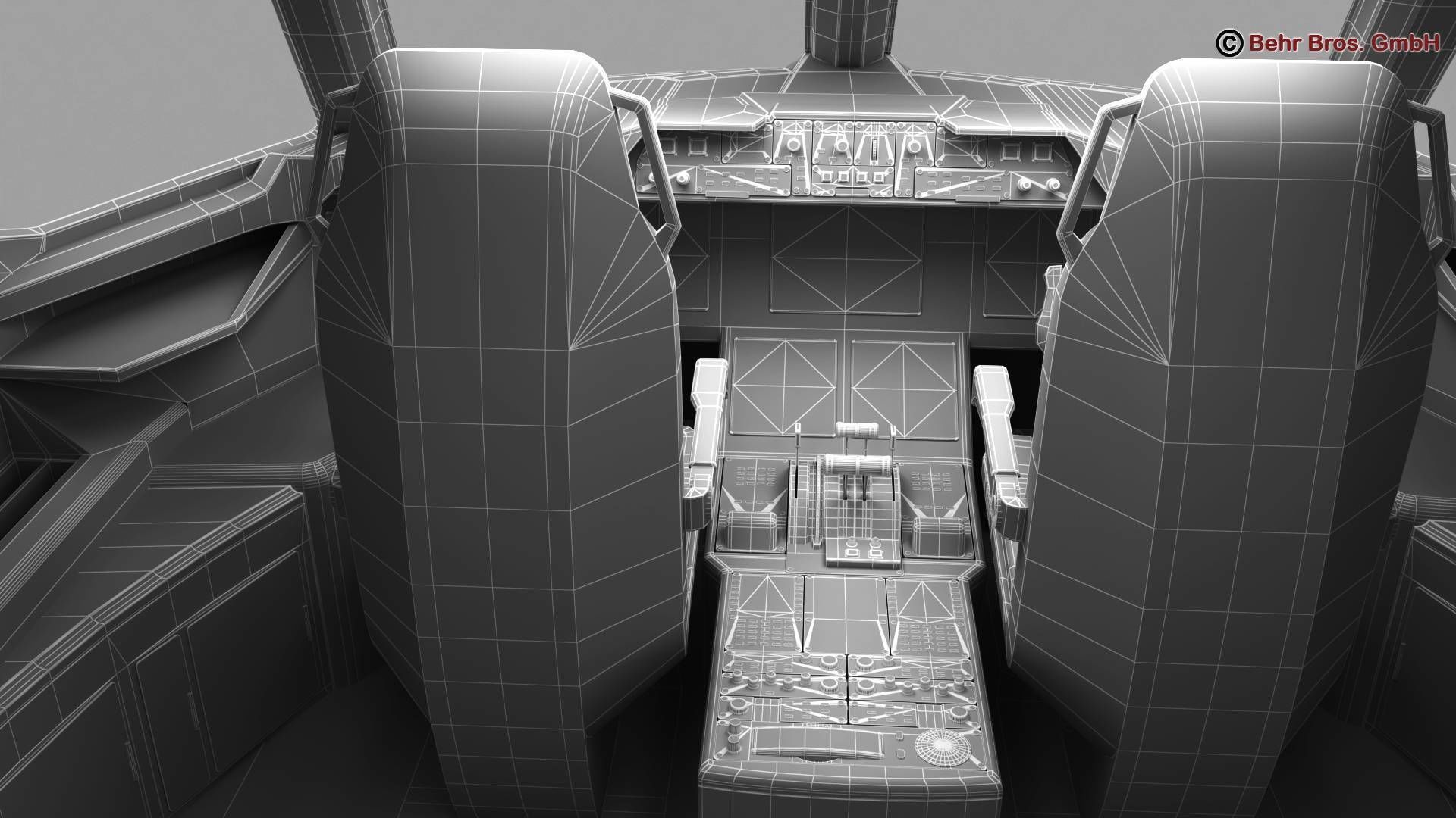 Generic Airplane 3D model_40