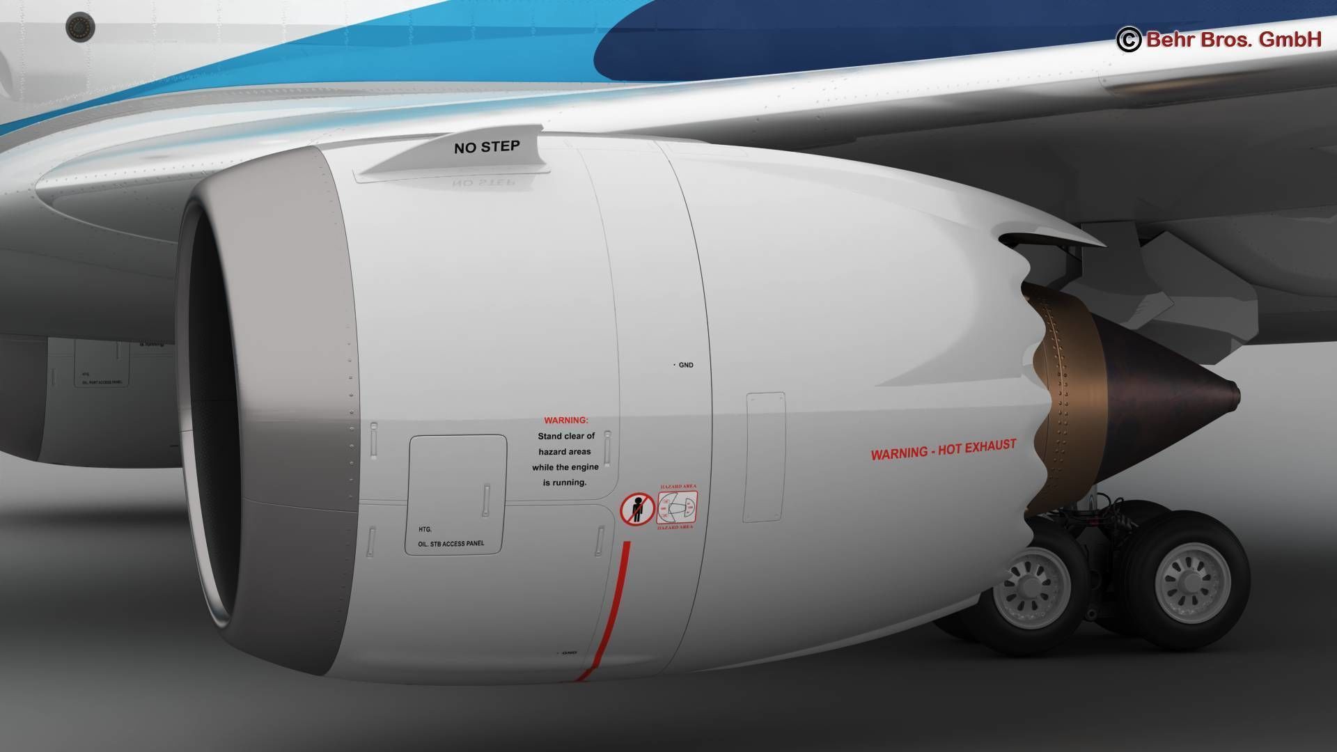 Generic Airplane 3D model_4