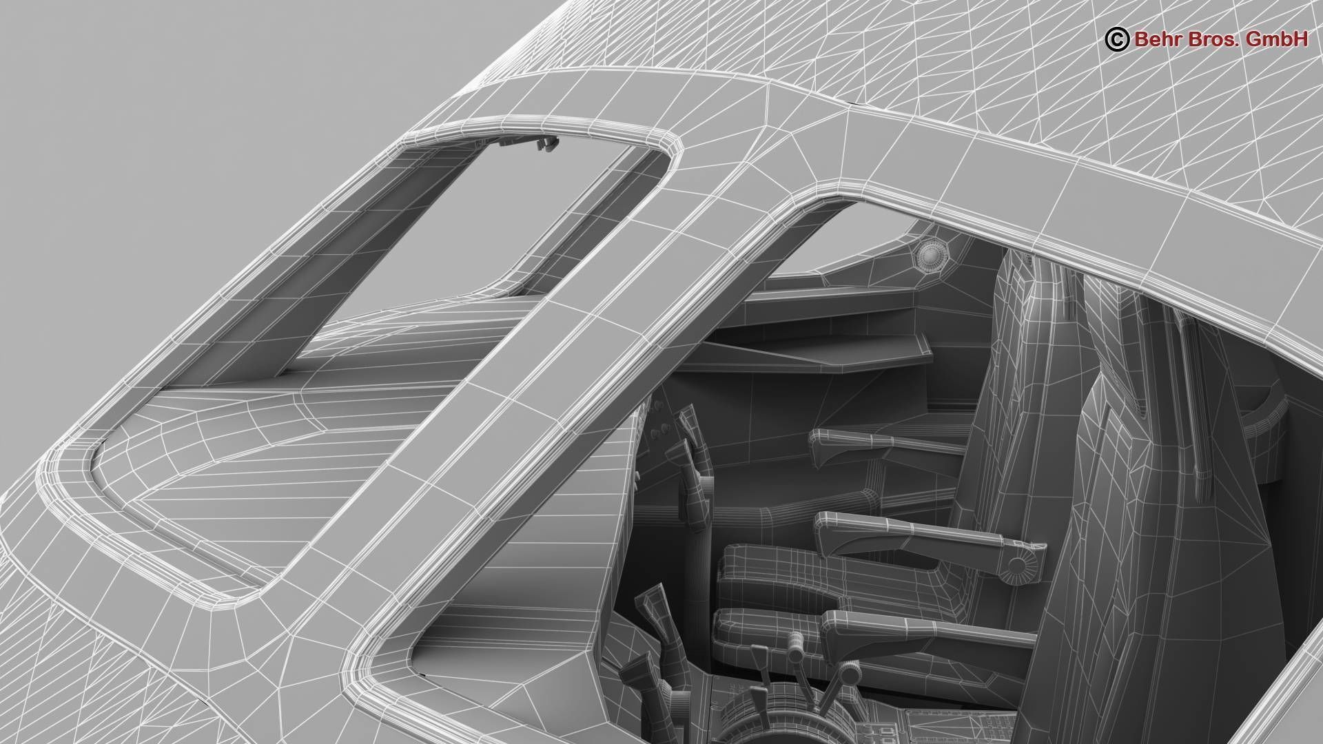 Generic Airplane 3D model_42