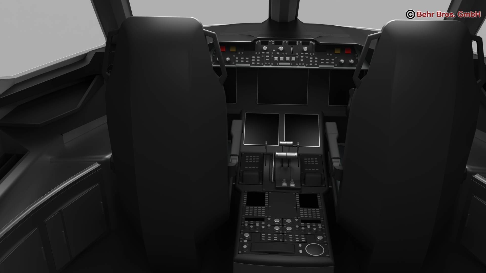 Generic Airplane 3D model_16