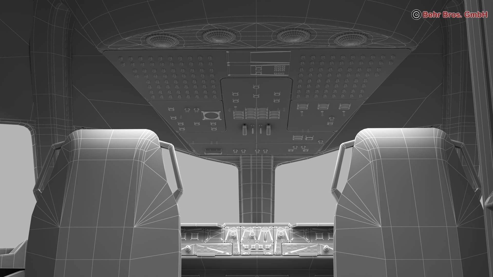 Generic Airplane 3D model_41