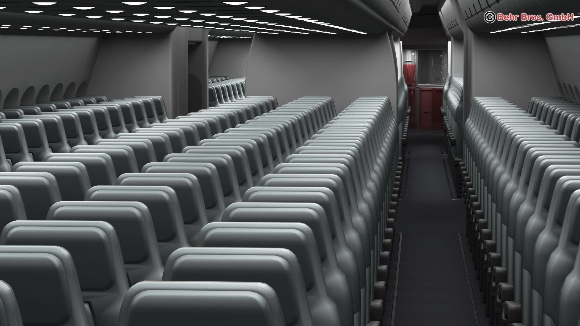 Generic Airplane 3D model_12