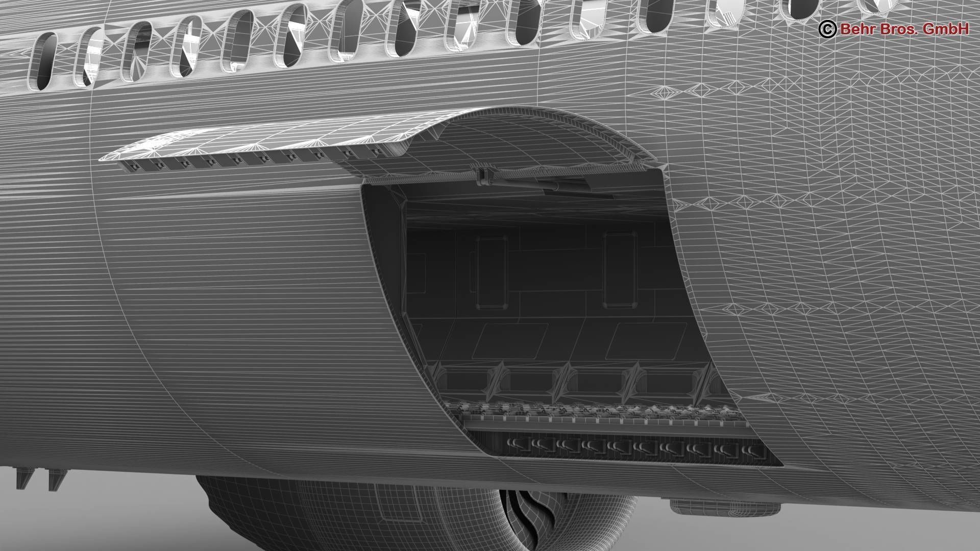 Generic Airplane 3D model_45