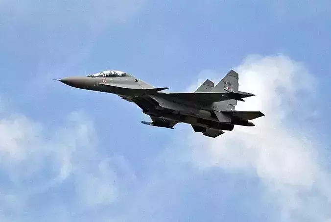 sukhoi 30mki 3D model