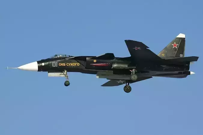 Sukhoi Su-47 3D model