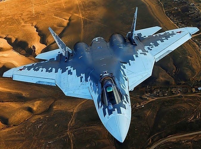 Sukhoi SU-57 3D model