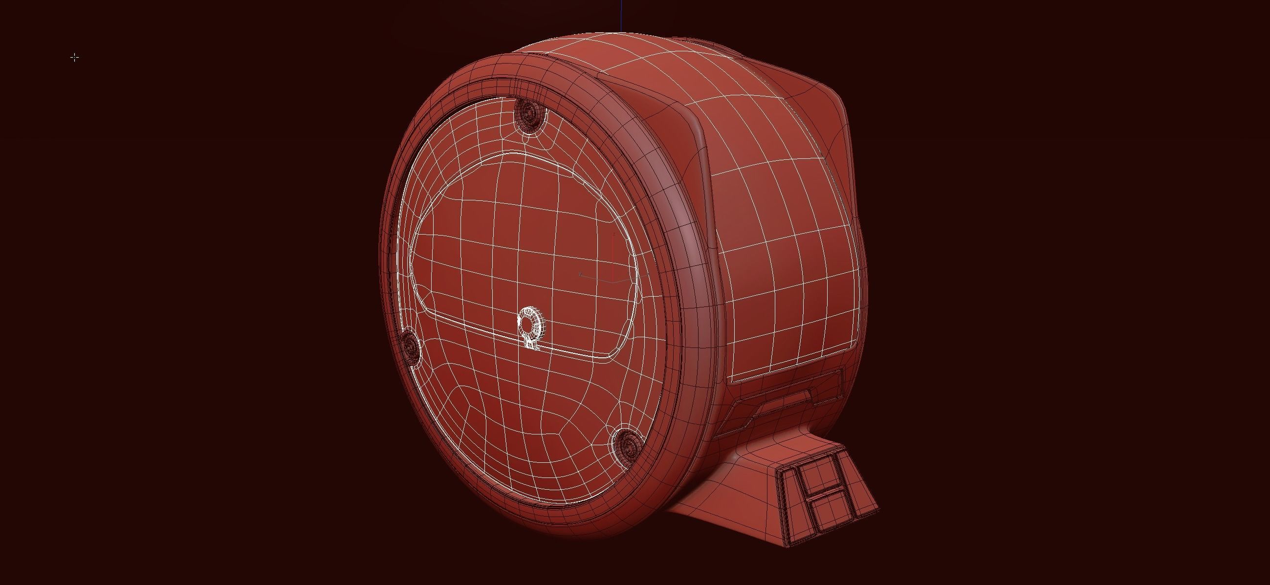 Circle Hover Car 3D model_6