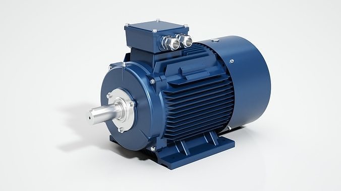 Electric motor 3D model