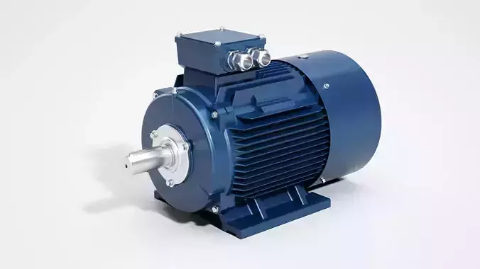 Electric motor 3D model