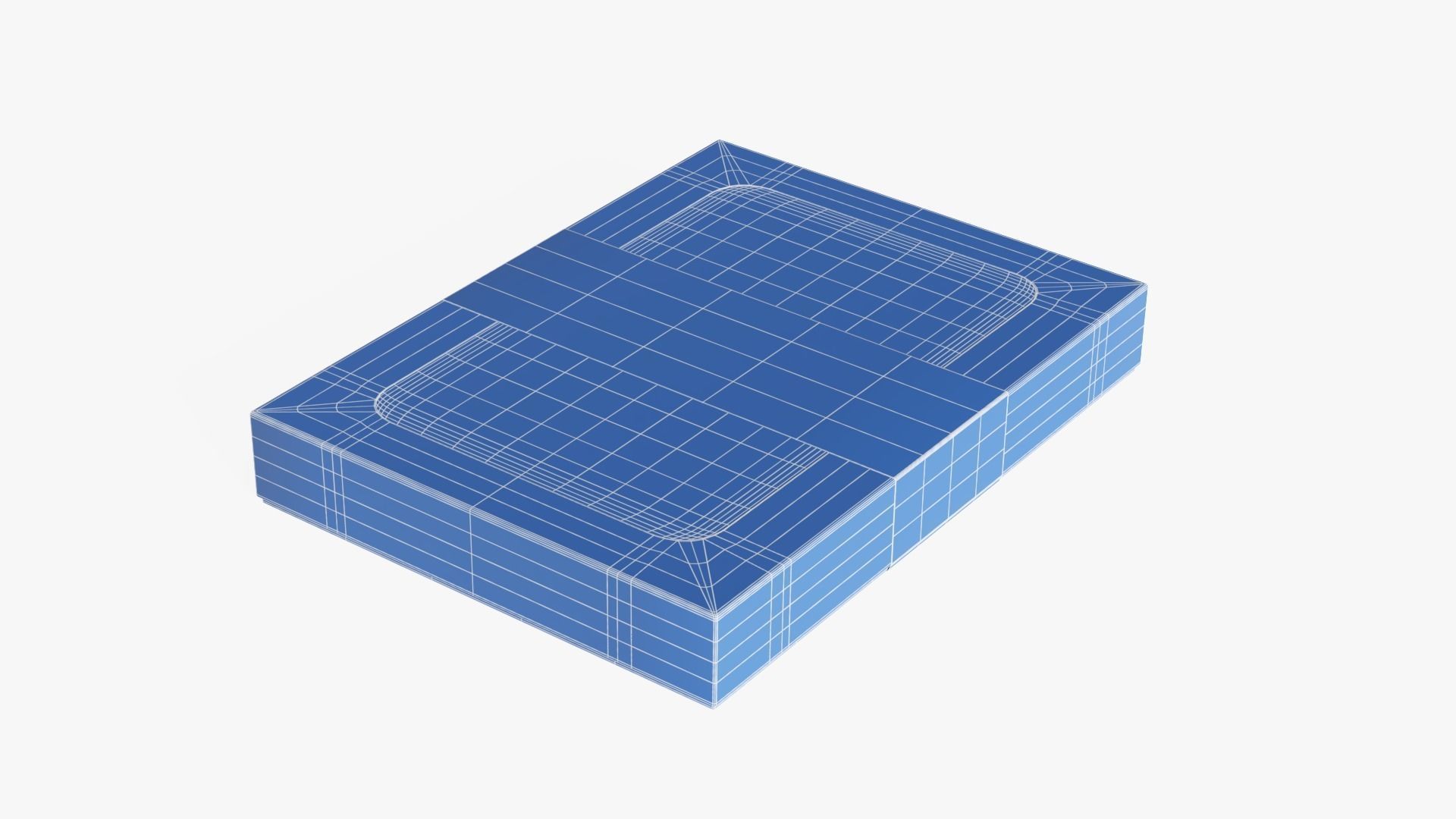 Chocolate Box 2 Low-poly 3D model_18