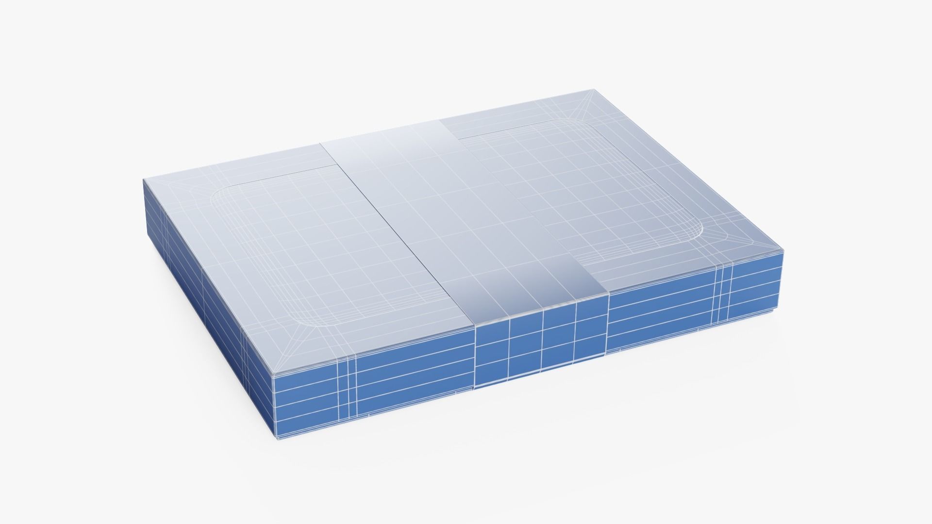 Chocolate Box 2 Low-poly 3D model_16