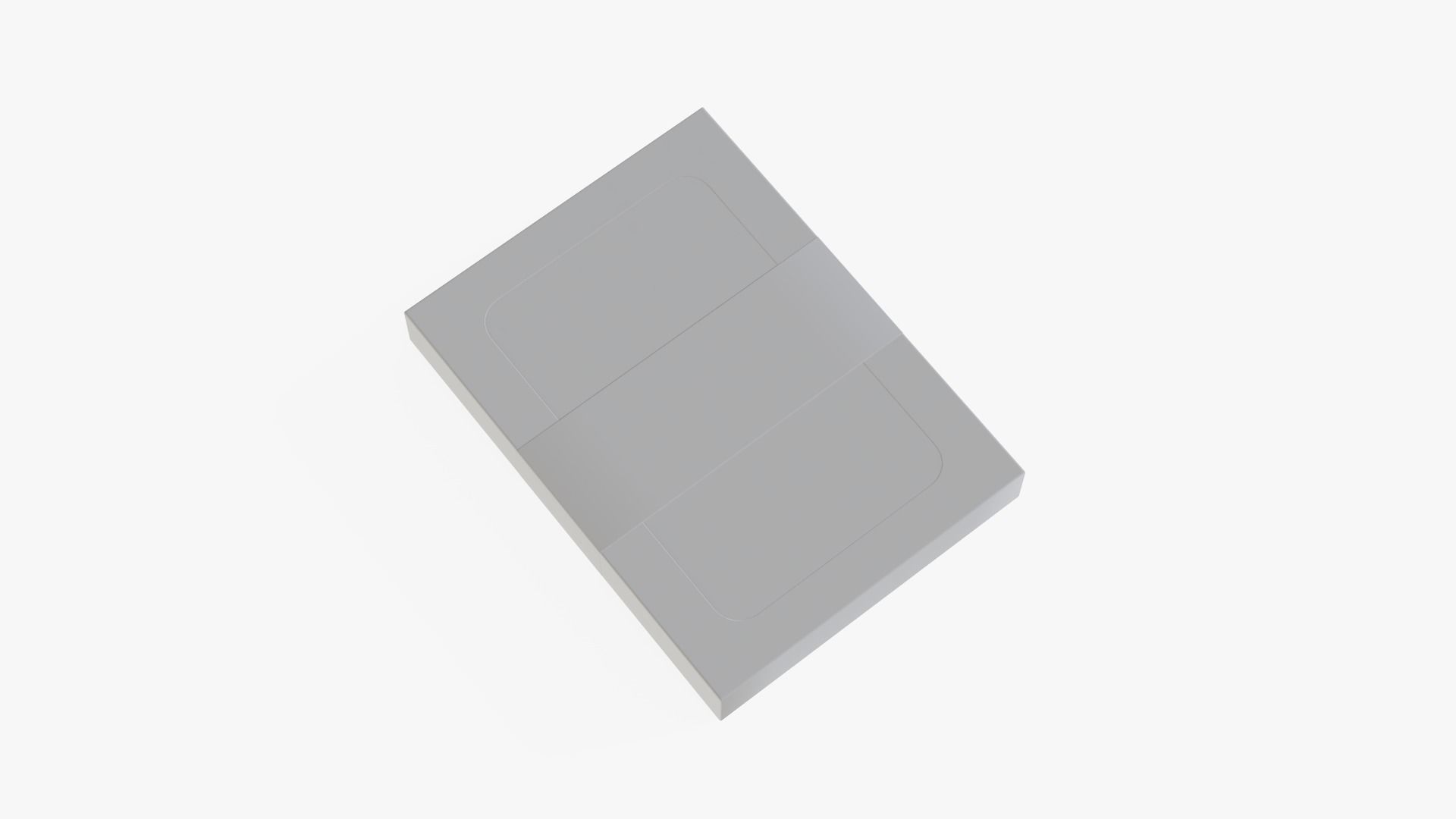 Chocolate Box 2 Low-poly 3D model_8