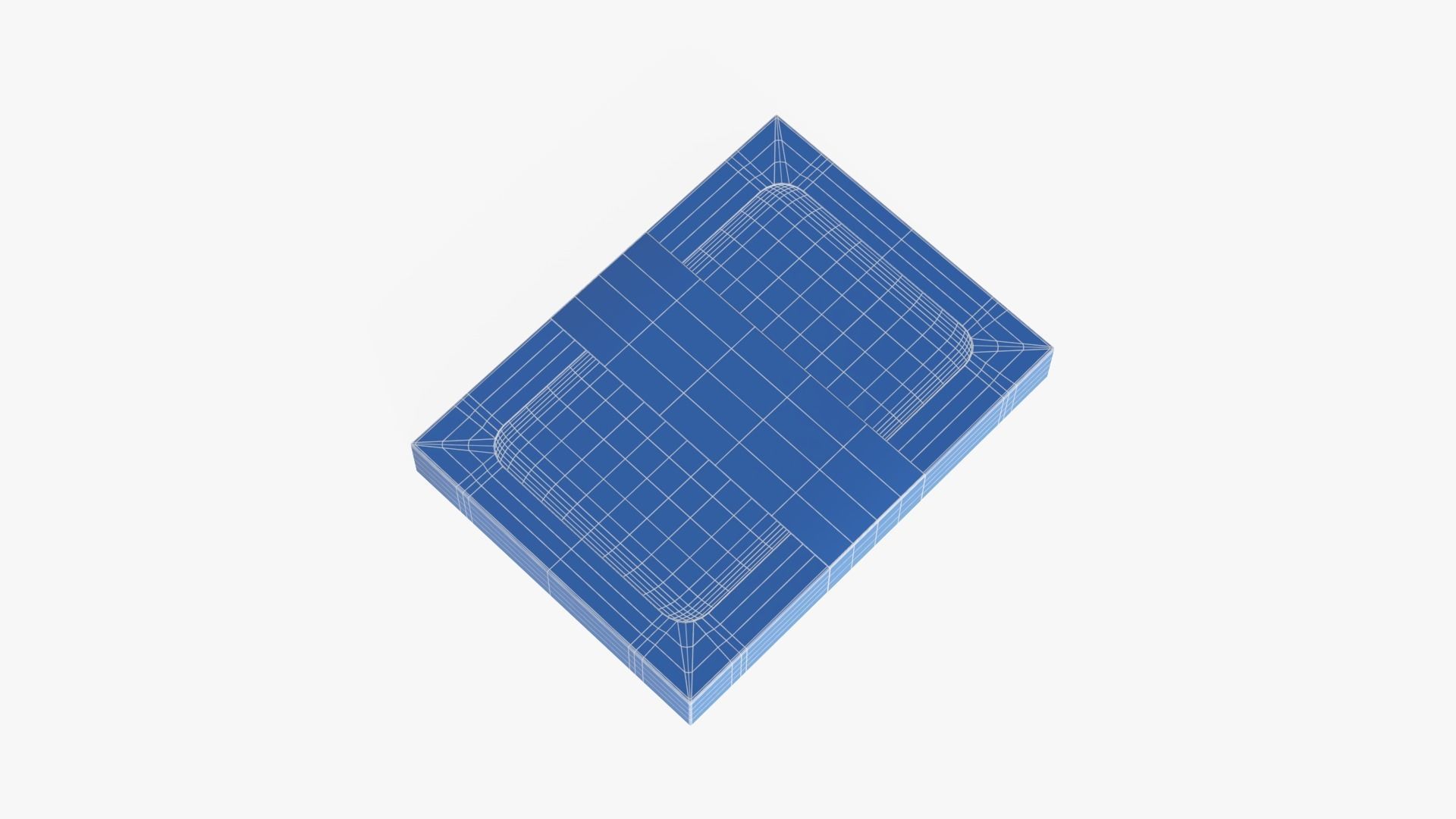 Chocolate Box 2 Low-poly 3D model_17