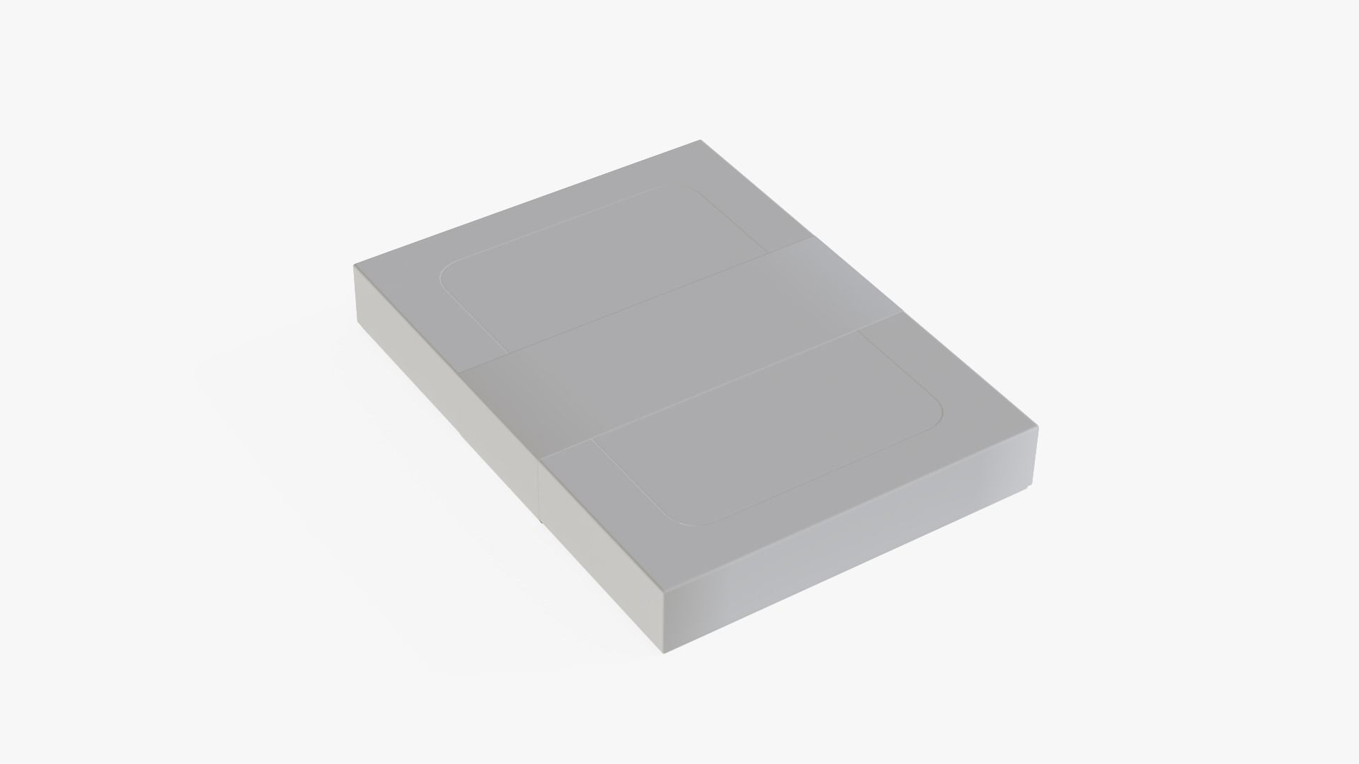 Chocolate Box 2 Low-poly 3D model_11